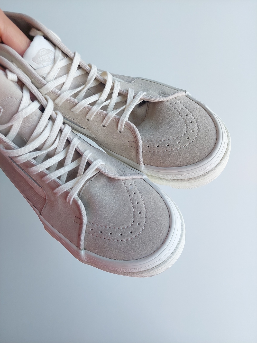 Vans Sentry Sk8-Hi Platform Sneakers Beige White Women's 10 Men's 8.5 Shoes - Picture 6 of 10
